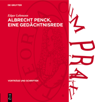Albrecht Penck, Eine Gedächtnisrede 3112738349 Book Cover