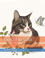 Coloring Cats 1983245135 Book Cover