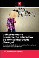 Compreender o pensamento educativo de Monsenhor Jesús Jáuregui: Uma interpretação do texto educativo Jaureguino da hermenêutica de Paul Ricoeur 620318330X Book Cover