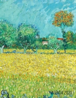 Vincent van Gogh Planificador Semanal 2020: Campo de lirios en Arles - Agenda Mensual - Pintor Holand�s - Post Impresionismo - Pintor Holand�s - 52 Semanas Enero a Diciembre 2020 167665514X Book Cover