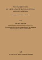 Experimentelle Untersuchungen Zum Mechanismus Von Stimme Und Gehor in Der Lautsprachlichen Kommunikation 3663005143 Book Cover