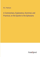A Commentary, Explanatory, Doctrinal, and Practical, on the Epistle to the Ephesians 338230788X Book Cover