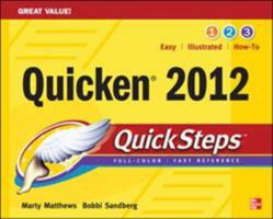 Quicken 2012 QuickSteps 0071778241 Book Cover