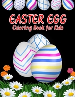 Easter egg coloring book for kids: 40 Fun and Simple Egg Designs To Color B0915H2ZWJ Book Cover