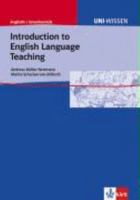 Uni-Wissen Anglistik /Amerikanistik: Introduction to English Language Teaching (Uni Wissen) 3129396314 Book Cover