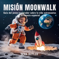 Misión Moonwalk: Guía Del Joven Explorador Sobre La Vida De Los Astronautas Y La Ciencia Espacial (Serie de Excursionistas del Viaje en el Tiempo) (Spanish Edition) B0FPP8XZQW Book Cover