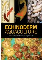Sea Urchin and Sea Cucumber Aquaculture 0470960388 Book Cover