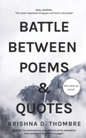 Battle between Poems & Quotes: By Krishna D Thombre B08KZ68KZN Book Cover