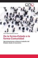 De la forma-Estado a la forma-Comunidad 6202123001 Book Cover