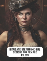 Intricate Steampunk Girl Designs for Female Pilots: 50 Pages for Coloring and Relaxation B0CCCHQ3BL Book Cover
