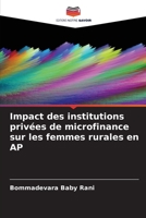 Impact des institutions privées de microfinance sur les femmes rurales en AP 6205704412 Book Cover