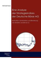 Analyse Der Strategieindizes Der Deutsche Borse AG 3867410348 Book Cover