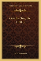 One By One, Etc. 1166612074 Book Cover