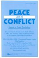 Millennium Issue I: Envisioning Peaceful Futures. A Special Issue of the journal of Peace Psychology 0805897445 Book Cover