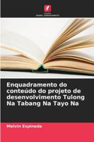 Enquadramento do conteúdo do projeto de desenvolvimento Tulong Na Tabang Na Tayo Na (Portuguese Edition) 6208759072 Book Cover