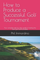 How to Produce a Successful Golf Tournament: Your complete step by step guide to hosting the best golf event possible B08L3XC3JY Book Cover