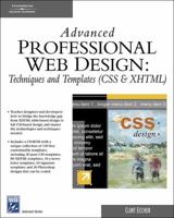 Professional Web Design: Techniques and Templates (CSS & XHTML), Third Edition (Charles River Media Internet) 1584500662 Book Cover