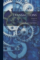 Transactions; Volume 34 1022427792 Book Cover