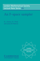 An F-space Sampler 0521275857 Book Cover