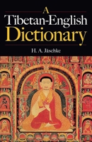A Tibetan-English Dictionary 0486426971 Book Cover