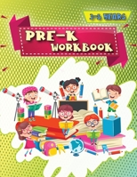 Pre-K Workbook: Our starting Pre-k workbook for toddlers: pencil control, coloring, mazes, emotions, body parts, emotions, letters, prepare them for kindergarten! 3755105829 Book Cover