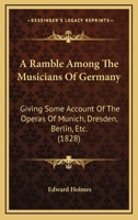 Ramble Among the Musicians of Germany 1016932561 Book Cover