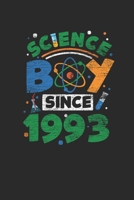 Science Boy Since 1993: Graph Paper Notebook - Scientist, Student And Teacher Gift Idea 1692789961 Book Cover