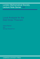 Local Analysis for the Odd Order Theorem 0521457165 Book Cover