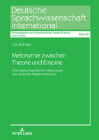 Metonymie zwischen Theorie und Empirie: Eine kognitiv-linguistische Untersuchung des deutschen Migrationsdiskurses (Deutsche Sprachwissenschaft international, 42) (German Edition) 3631919824 Book Cover