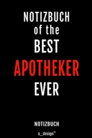 Notizbuch f�r Apotheker: Originelle Geschenk-Idee [120 Seiten kariertes blanko Papier] 1709818026 Book Cover