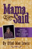 Mama Said 1540733769 Book Cover