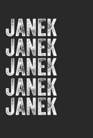 Name JANEK Journal Customized Gift For JANEK A beautiful personalized: Lined Notebook / Journal Gift, Notebook for JANEK,120 Pages, 6 x 9 inches, Gift For JANEK, Personal Diary, JANEK, Personalized Jo 167797656X Book Cover