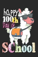 Happy 100th Day of School: Teacher Colorful 100th Day best teacher notebook is an authentic outfit journal for students, librarian, principals, teaching assistants to wish Happy 100th day of school be 166073441X Book Cover