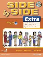 Side by Side Extra 4 Book & Etext with CD 0134306694 Book Cover