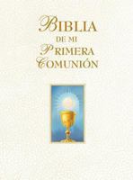 My First Communion Bible: Spanish Edition (Burgundy) 1618901230 Book Cover