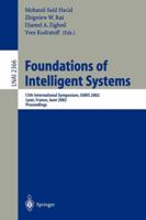 Foundations of Intelligent Systems 3540437851 Book Cover