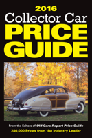 2016 Collector Car Price Guide 144024457X Book Cover