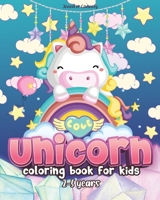 Unicorn Coloring Book for Kids Ages 2-5: For Girls, Boys, Kids. Kindergarten and Preschool B09VRT41XX Book Cover
