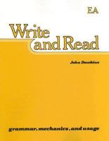 Write and Read Books Ea 155855677X Book Cover