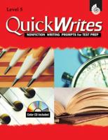 Quick Writes Level 5 (Quick Writes) 1425803156 Book Cover
