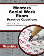 Masters Social Work Exam Practice Questions: Aswb Practice Tests and Review for the Association of Social Work Boards Exam 1630948888 Book Cover