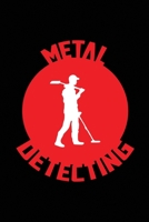 Metal Detecting.: log book journal for Metal detectors, relic hunters and earth diggers. Record with details your hidden treasures founded and the pleasure of finding stuff 1660803373 Book Cover