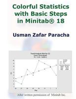 Colorful Statistics with Basic Steps in Minitab® 18 1717997627 Book Cover