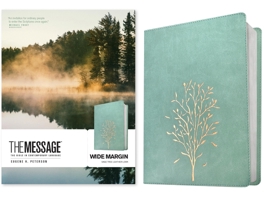 The Message Wide Margin Bible (Leather-Look, Sage Tree) B0GQPB1GMV Book Cover