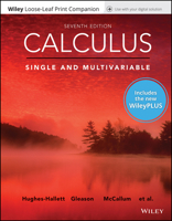 Calculus: Single and Multivariable, 7e Wileyplus Card with Loose-Leaf Set Multi-Term 111949964X Book Cover