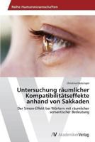 Untersuchung Raumlicher Kompatibilitatseffekte Anhand Von Sakkaden 3639485785 Book Cover