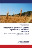 Research Overview of Barani Agricultural Research Institute 3659128481 Book Cover