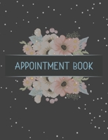 Appointment Book: Featuring daily weekly calendar with 15 minute hourly intervals (7am-9pm) for scheduling, Hair Stylists, Salons, and Nail Salons. (peach floral) 1701839156 Book Cover