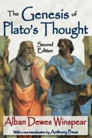 The Genesis of Plato's Thought 1258249006 Book Cover