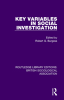 Key Variables in Social Investigation 0815347030 Book Cover